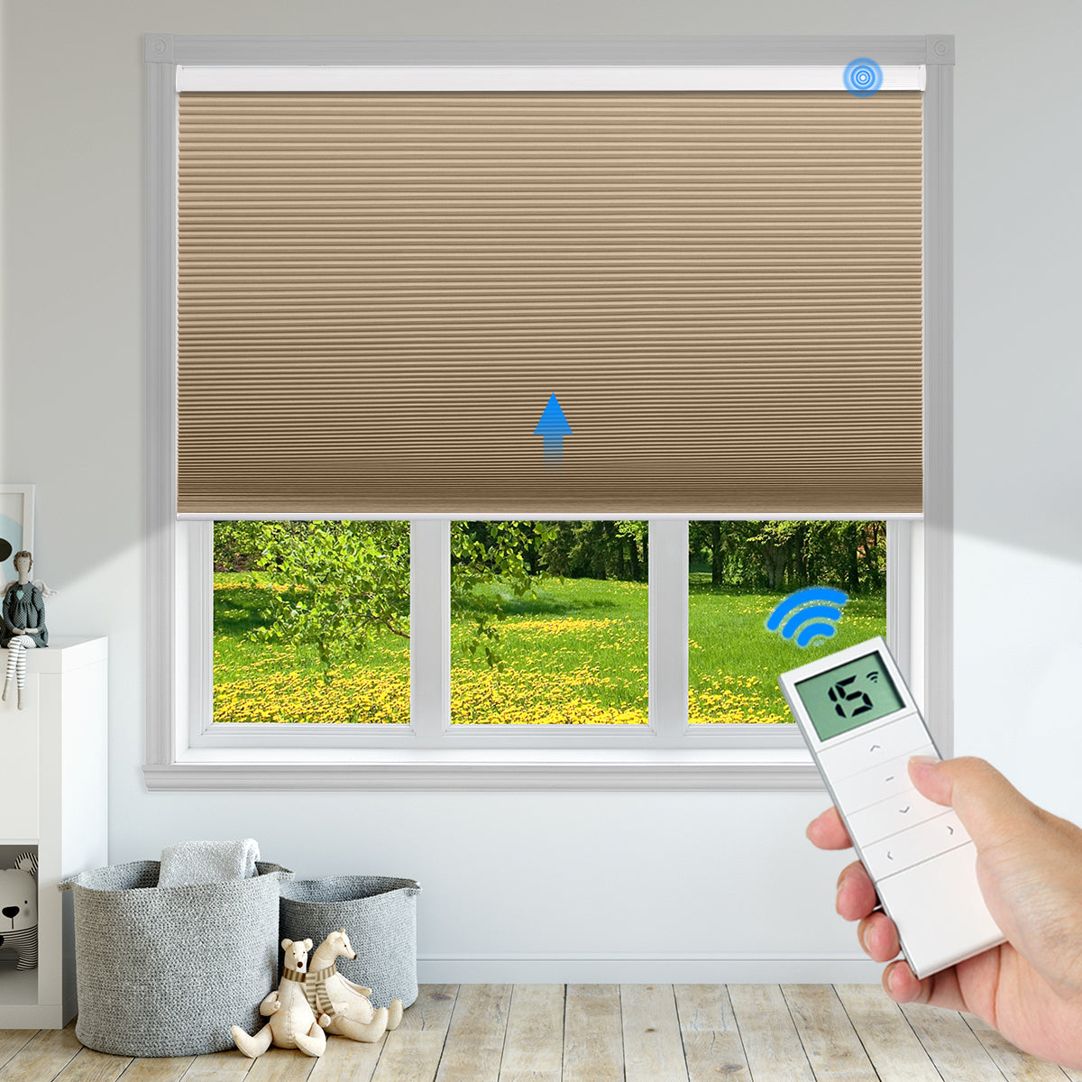Motorized Cellular Shades - Tokblind official