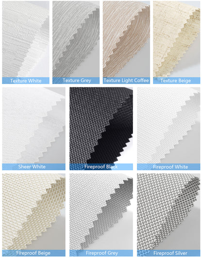 Light Filtering Roller Shade Fabric Samples