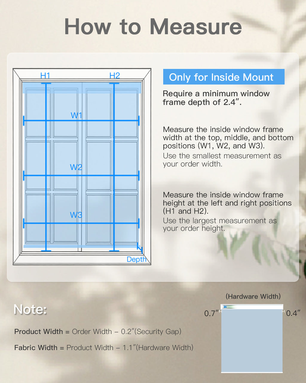 No-Drill Motorized Light Filtering Fireproof Roller Shades