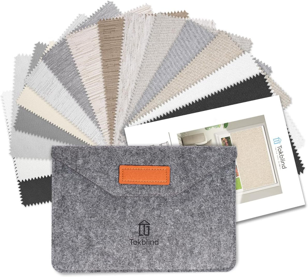 Blackout Roller Shade Fabric Samples - Tokblind official