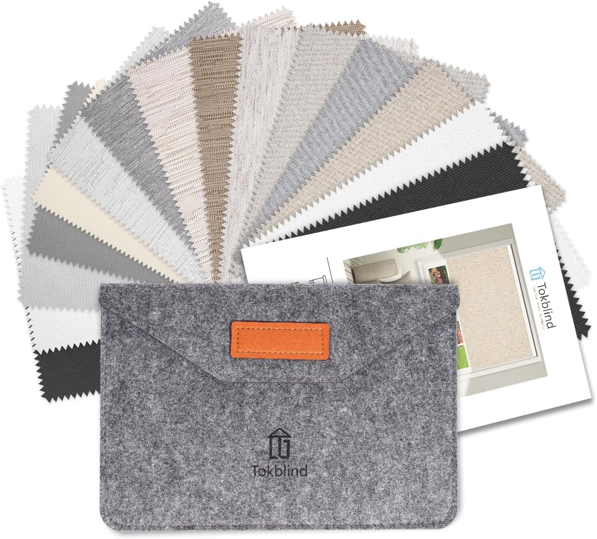 Blackout Roller Shade Fabric Samples - Tokblind official