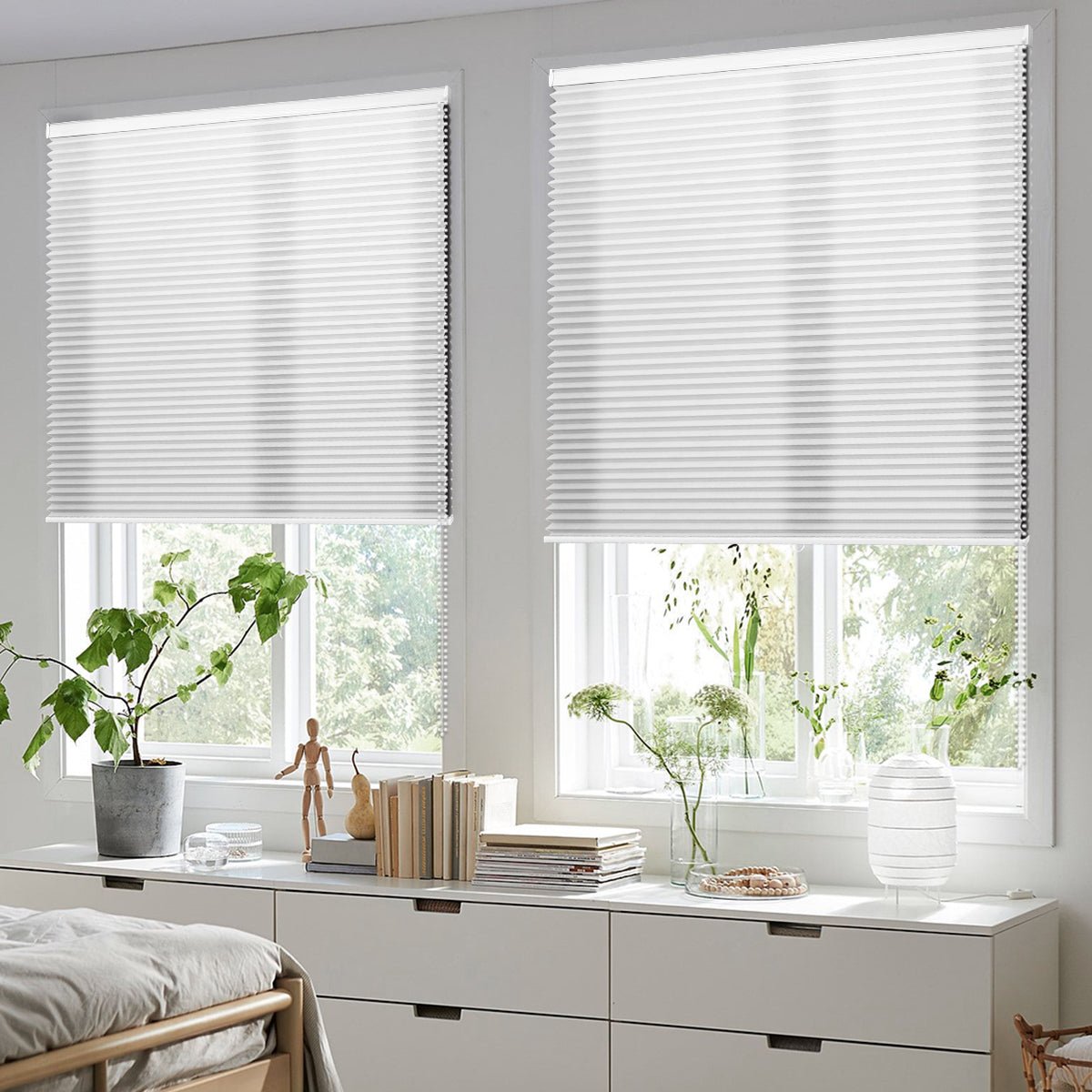 Manual Corded Cellular Shade - Light Filtering - Tokblind official