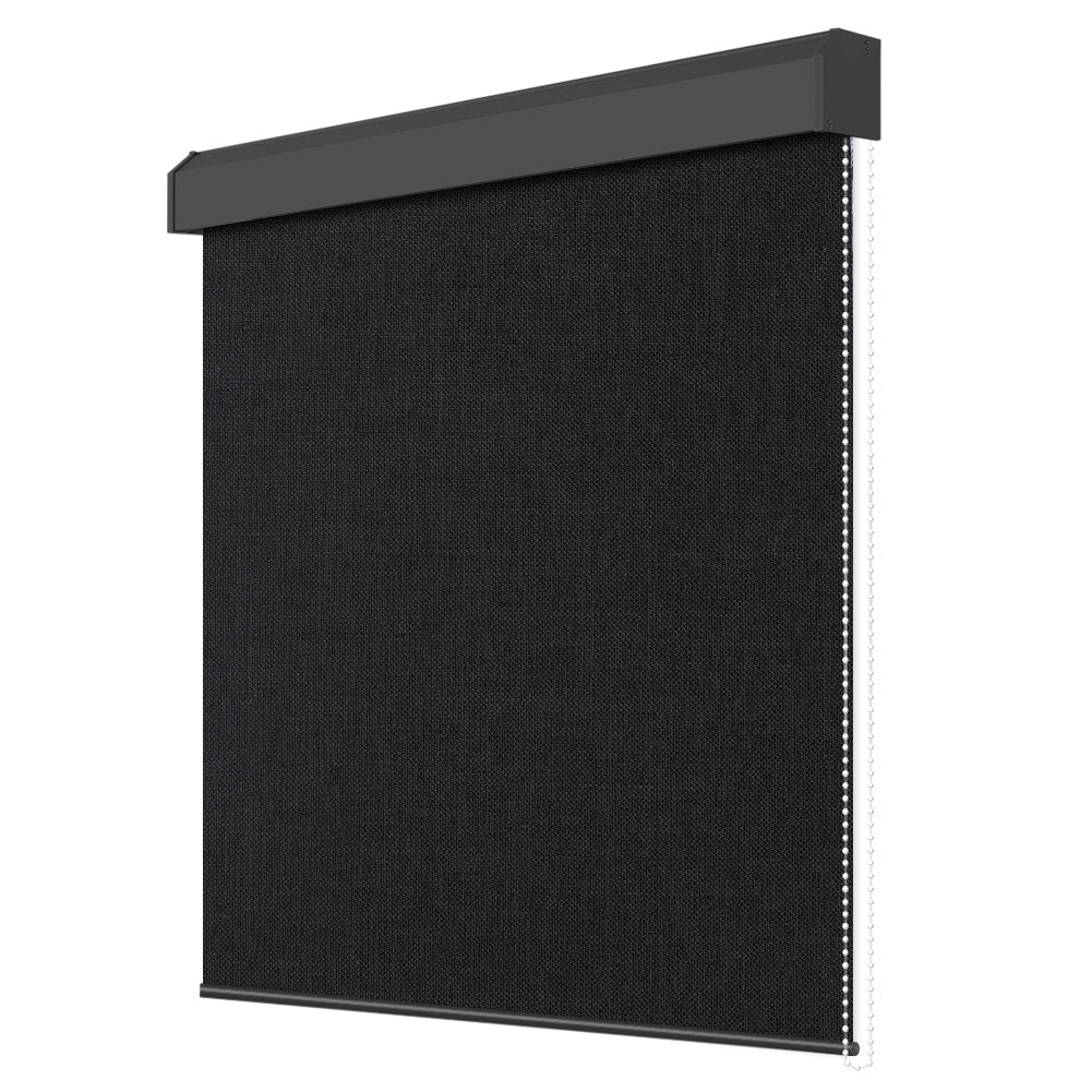 Manually Controlled Corded Blackout Roller Shade - Tokblind official