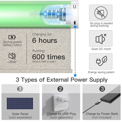 Motorized Blackout Roller Shade (Fabric Wrapped) - Tokblind official
