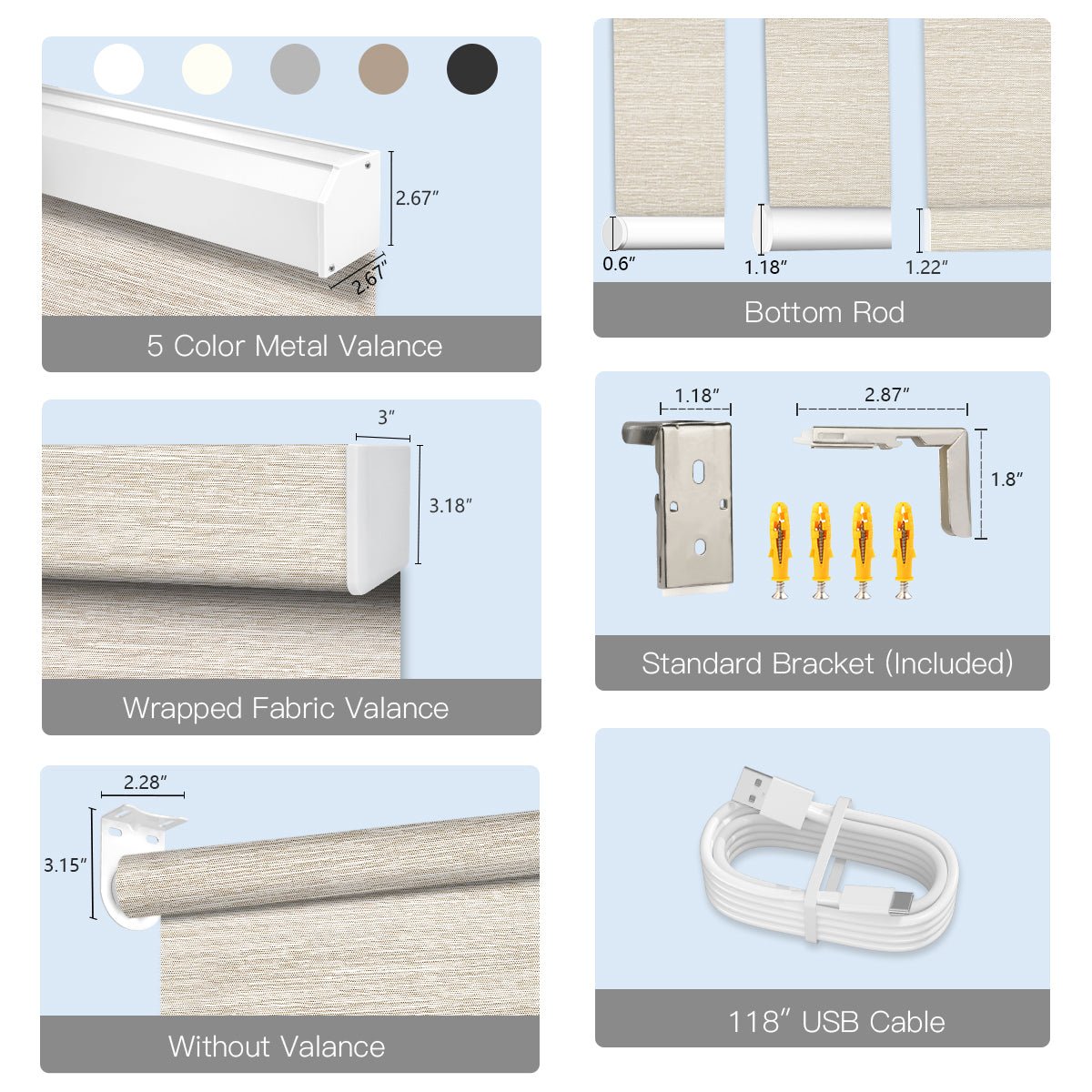 Motorized Light Filtering Roller Shades - Tokblind official
