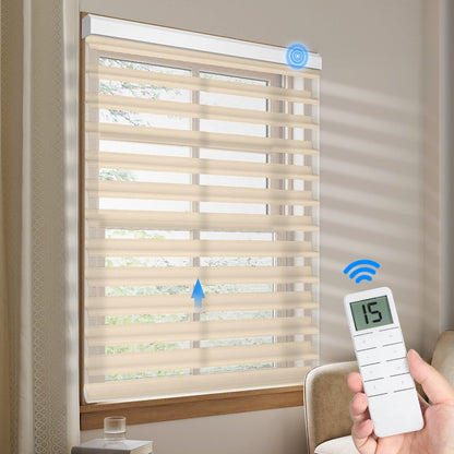 Motorized Light Filtering Shangri - La Sheer Shade - Tokblind official