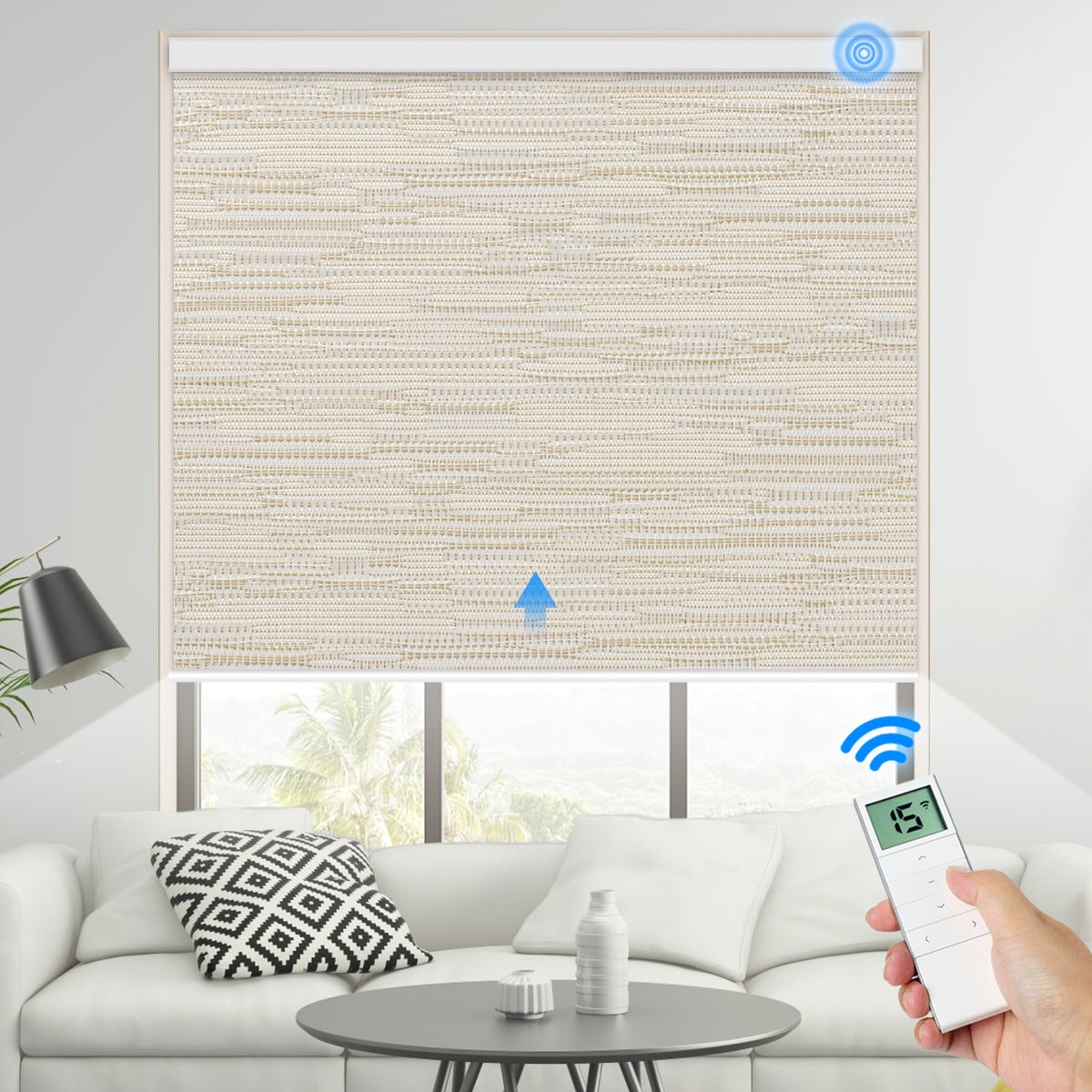 Smart Motorized Blackout Roller Shade - Tokblind official