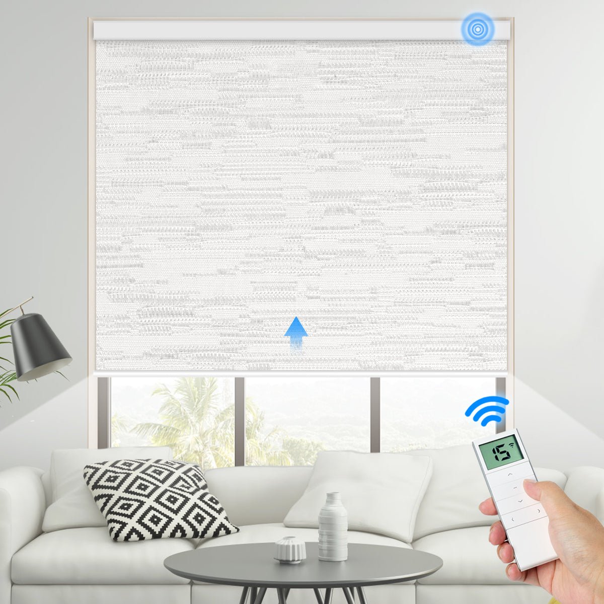 Smart Motorized Blackout Roller Shade - Tokblind official