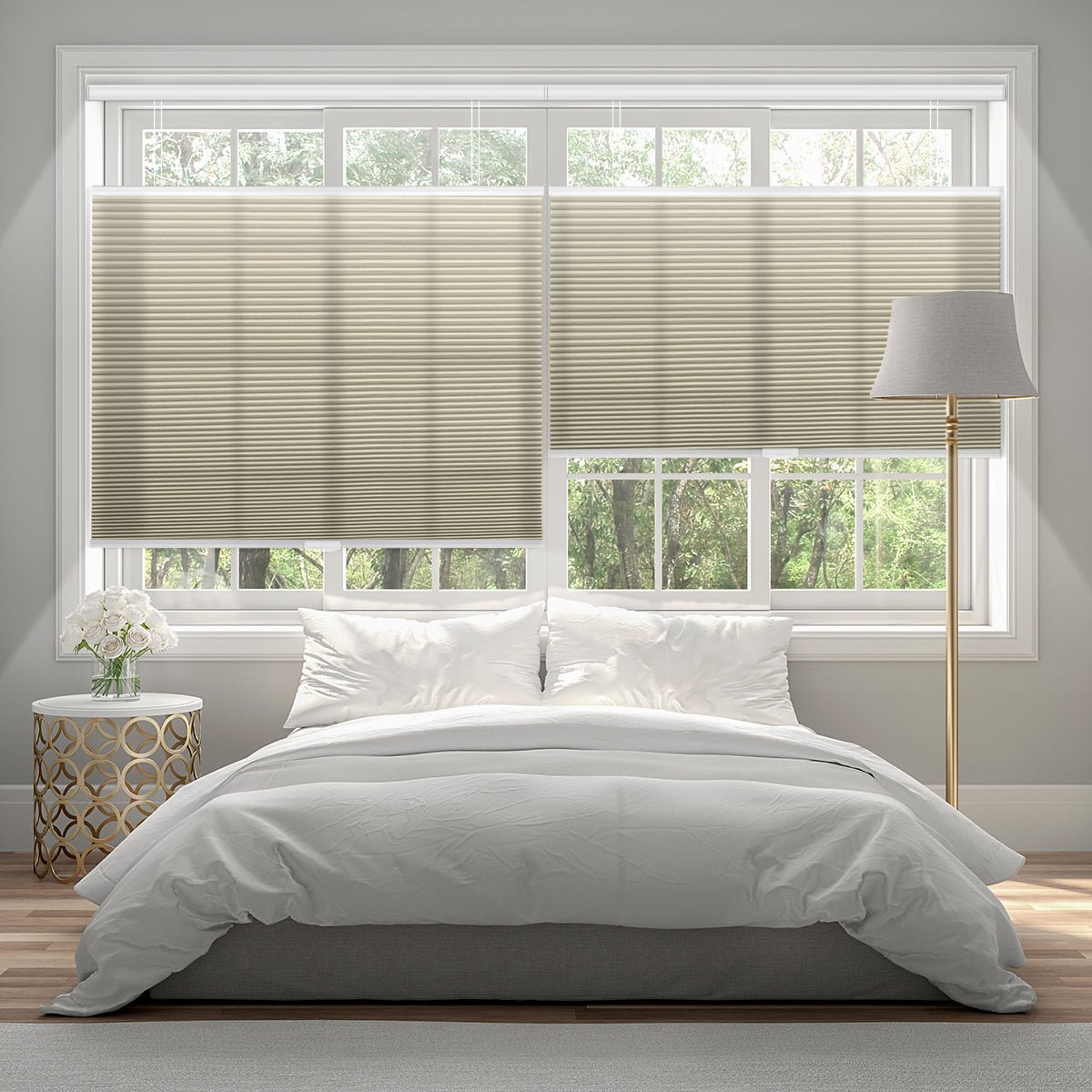 Top Down Bottom Up Manual Cellular Shade - Light Filtering - Tokblind official