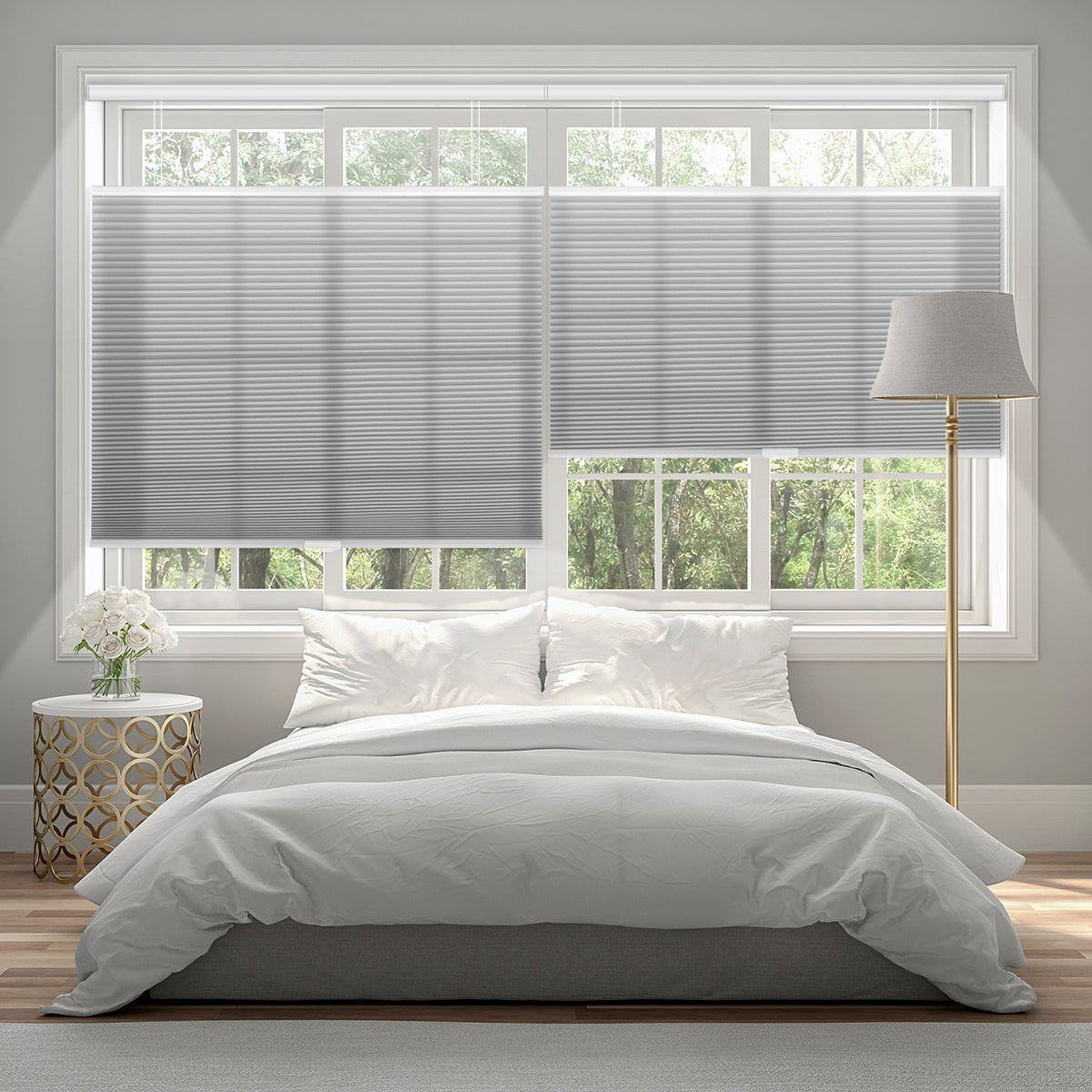 Top Down Bottom Up Manual Cellular Shade - Light Filtering - Tokblind official